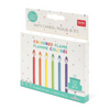 LegamiLegami Coloured Flame Candles- Κεριά Με Χρωματιστή Φλόγα 6Τμχpapell.gr