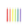 LegamiLegami Coloured Flame Candles- Κεριά Με Χρωματιστή Φλόγα 6Τμχpapell.gr