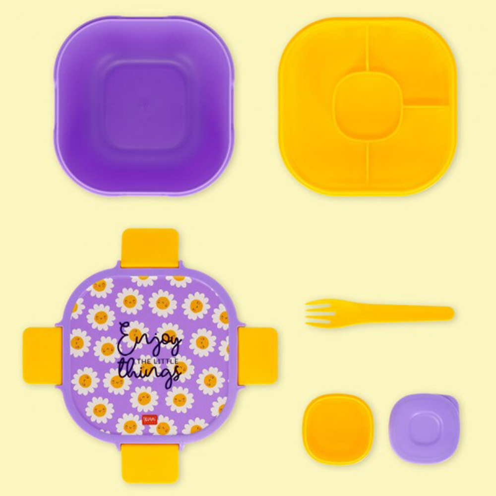 LEGAMILegami Lunch Box Δοχείο Φαγητού Daisy Μαργαρίτες 1700mlpapell.gr