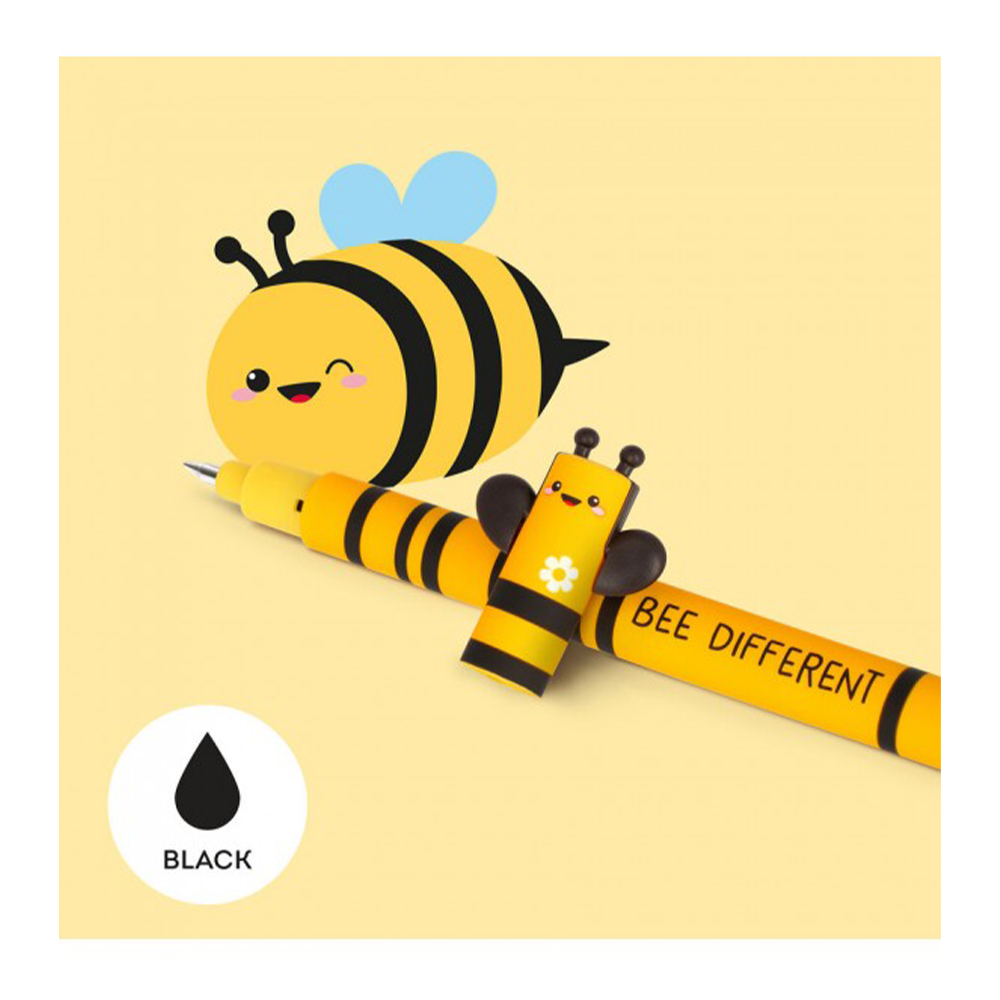 LegamiLegami Στυλό Gel Με Γόμα Bee 0.7mm Μαύρο Μελάνιpapell.gr