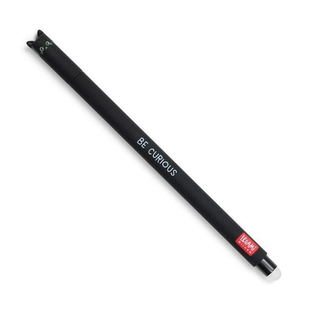 LegamiLegami Στυλό Gel Με Γόμα Black Cat 0.7mm Μαύρο Μελάνιpapell.gr