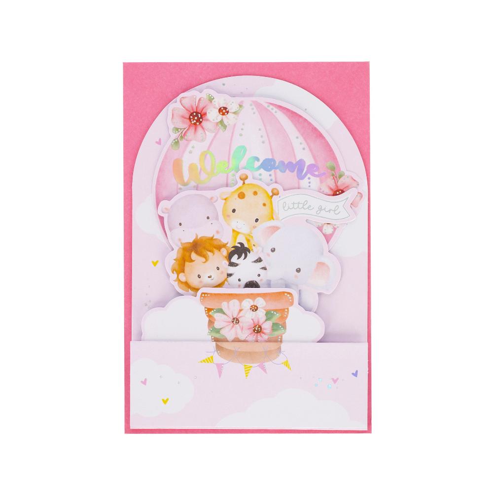 Legami Ευχετήρια Κάρτα Pop-Up Baby Girl
