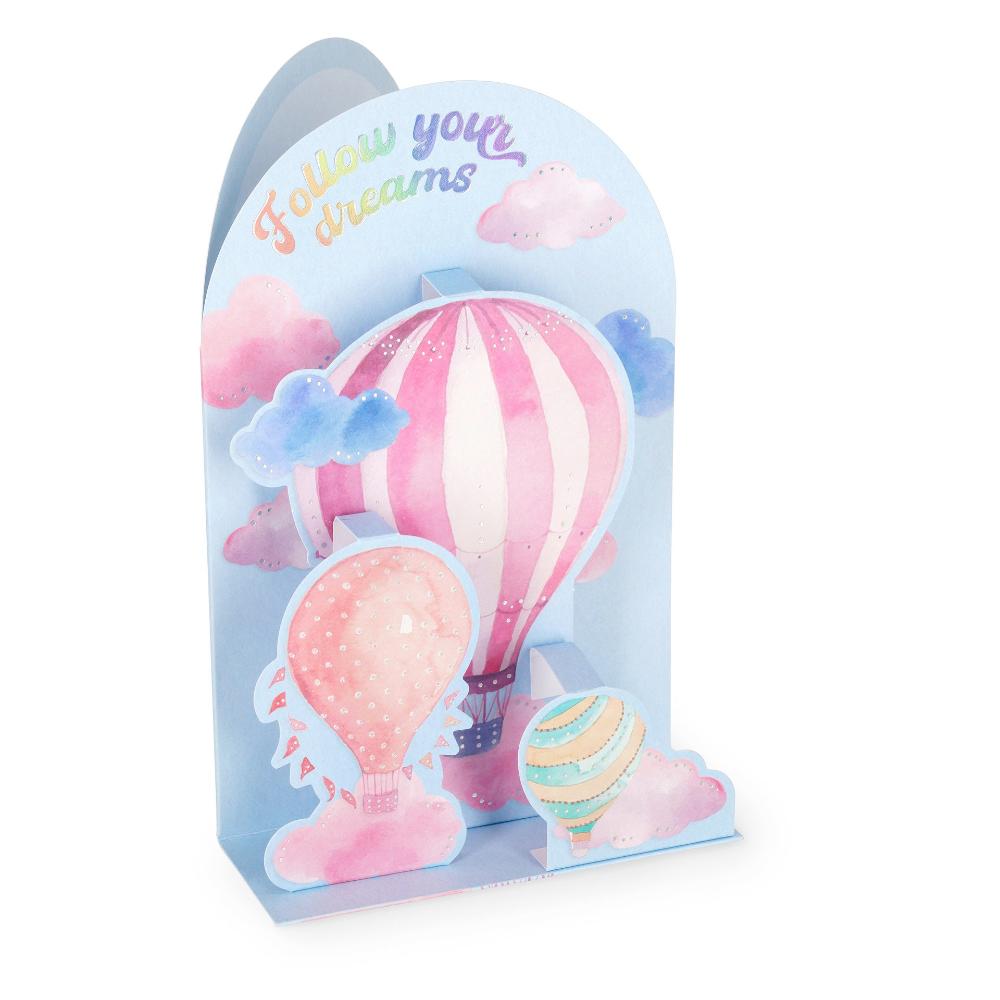 LegamiLegami Ευχετήρια Κάρτα Pop-Up Air Balloonpapell.gr