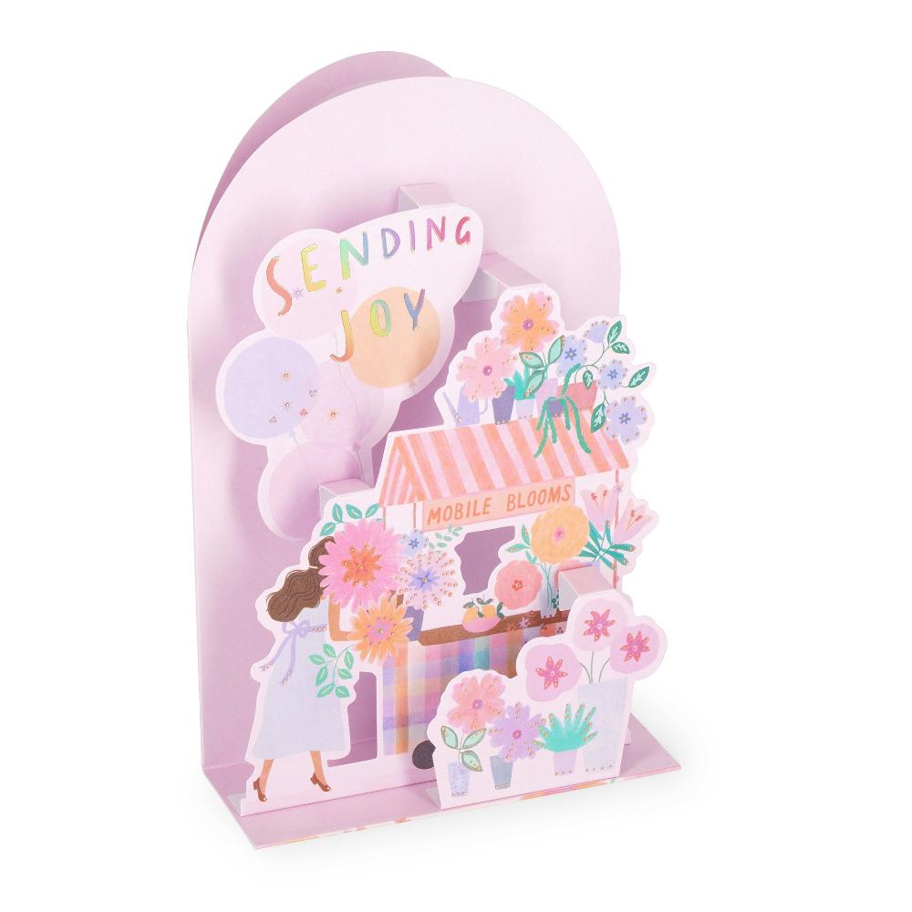 Legami Ευχετήρια Κάρτα Pop-Up Flower Cart