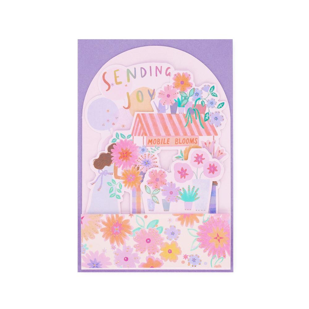 Legami Ευχετήρια Κάρτα Pop-Up Flower Cart