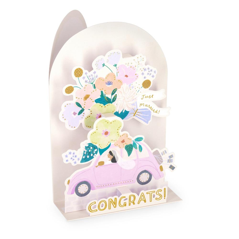Legami Ευχετήρια Κάρτα Pop-Up Wedding Car