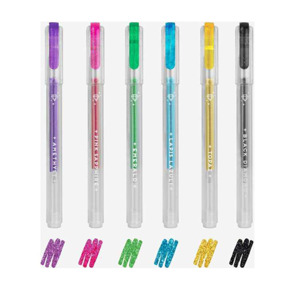 LegamiLegami Σετ Στυλό 6Τμχ Glitter Pen- Shine Like A Diamondpapell.gr