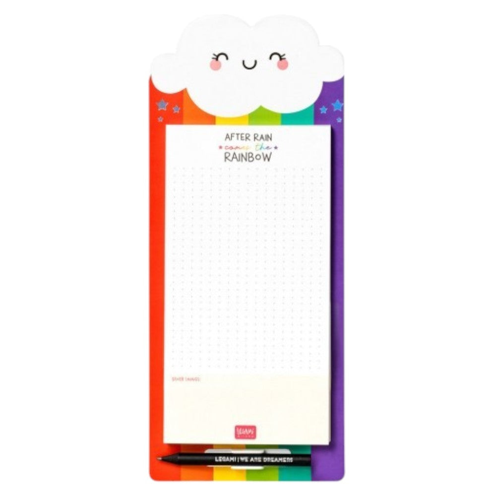 LegamiLegami Don't Forget- Magnetic Note-Pad- After Rain Comes The Rainbowpapell.gr
