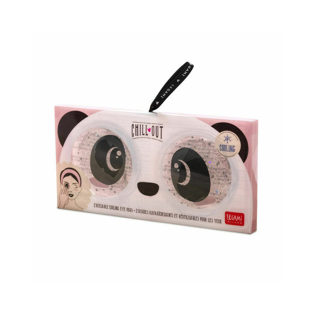 LegamiLegami Chill Out Reusable Cooling Eye Pads Επιθέμα για τα Μάτια Panda 2τμχpapell.gr