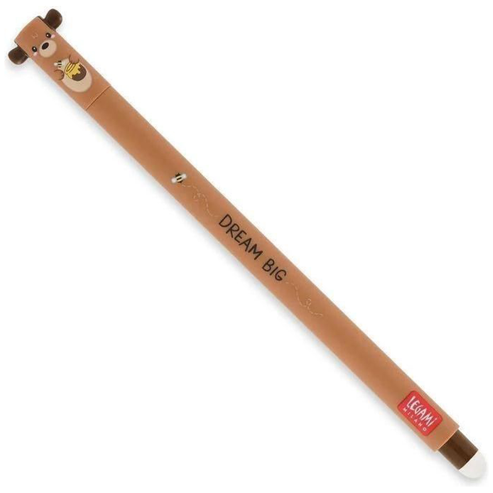 LegamiLegami Στυλό Gel Με Γόμα Teddy Bear 0.7mm Κόκκινο Μελάνιpapell.gr