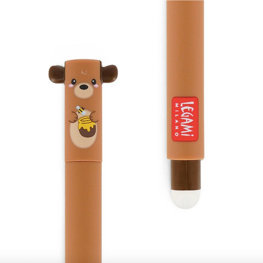 LegamiLegami Στυλό Gel Με Γόμα Teddy Bear 0.7mm Κόκκινο Μελάνιpapell.gr
