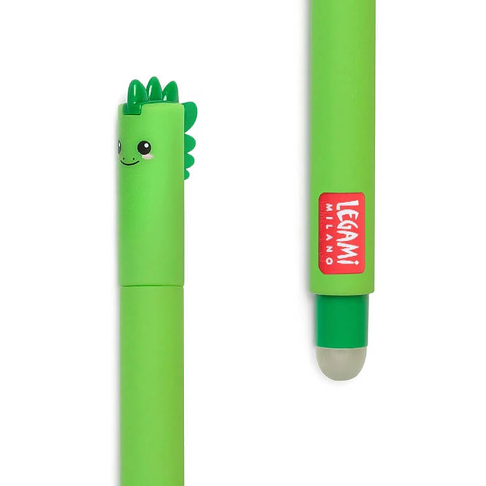 LegamiLegami Στυλό Gel Με Γόμα Dino 0.7mm Πράσινο Μελάνιpapell.gr