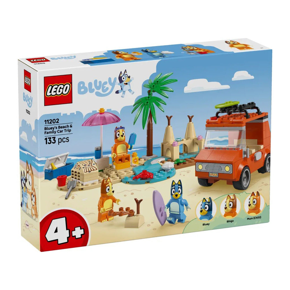 11202 Lego Bluey's Beach & Family Car Trip
