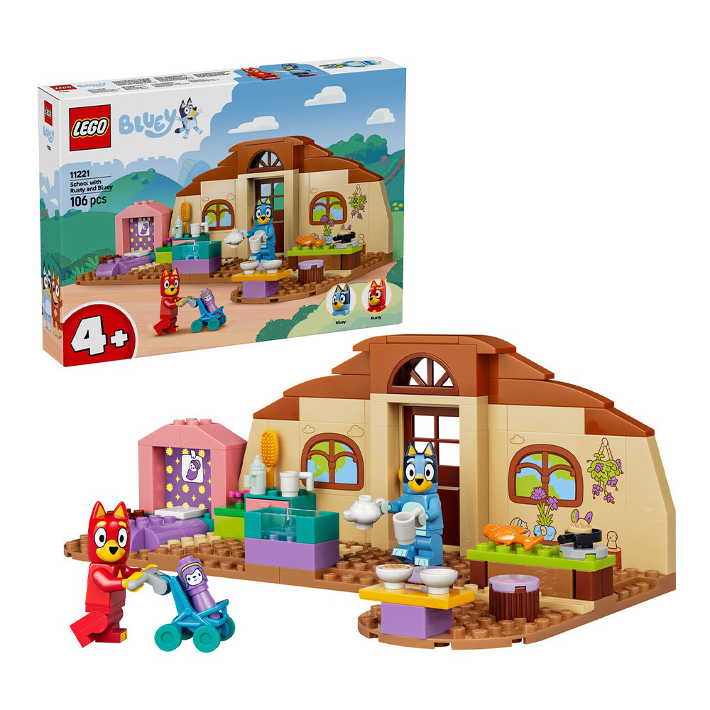 11221 Lego Bluey - School With Rusty And Bluey