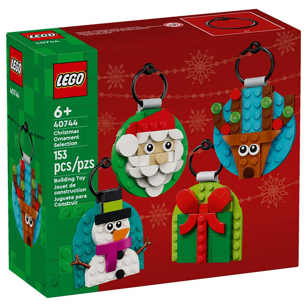 40744 Lego Christmas Ornament Selection