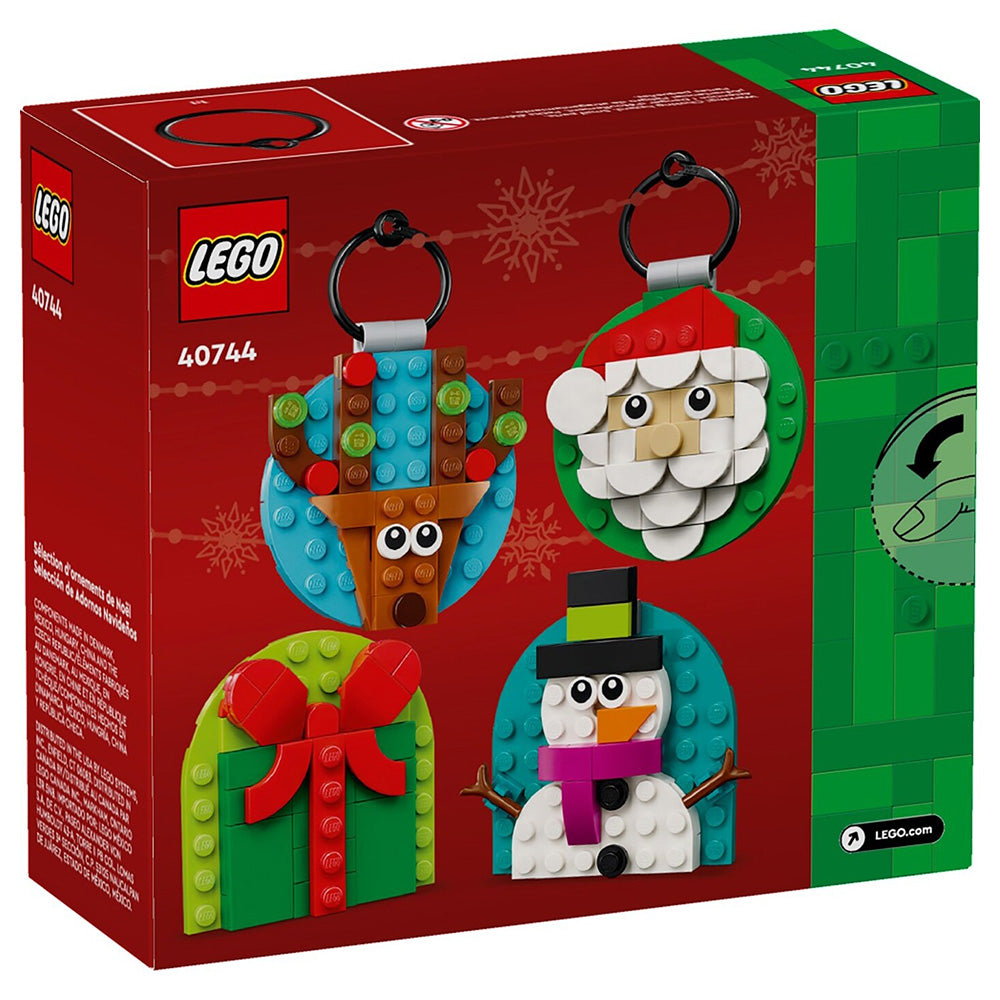 40744 Lego Christmas Ornament Selection