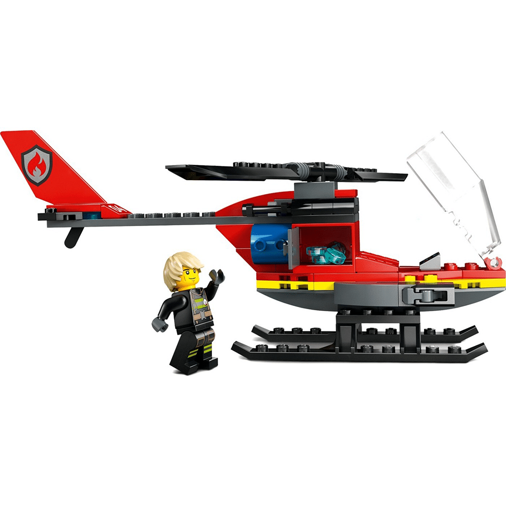 60411 Lego City Πυροσβεστικό Ελικόπτερο Διάσωσης