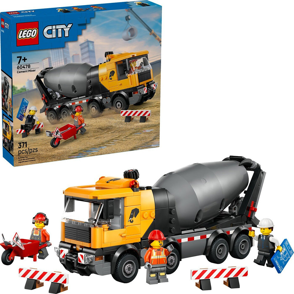 60478 Lego City Cement Mixer