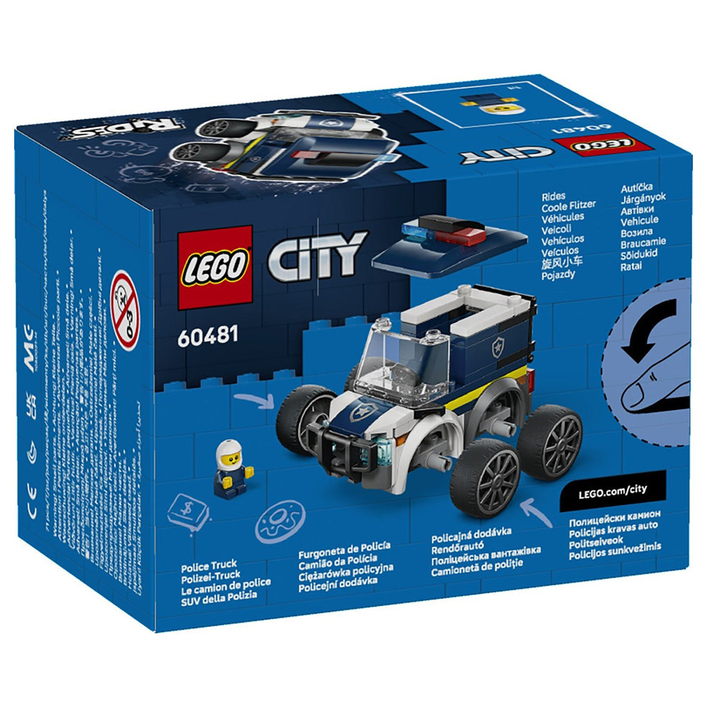 60481 Lego City Ride Police Truck