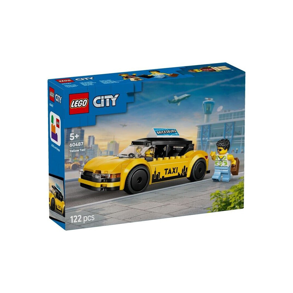 60487 Lego City Yellow Taxi