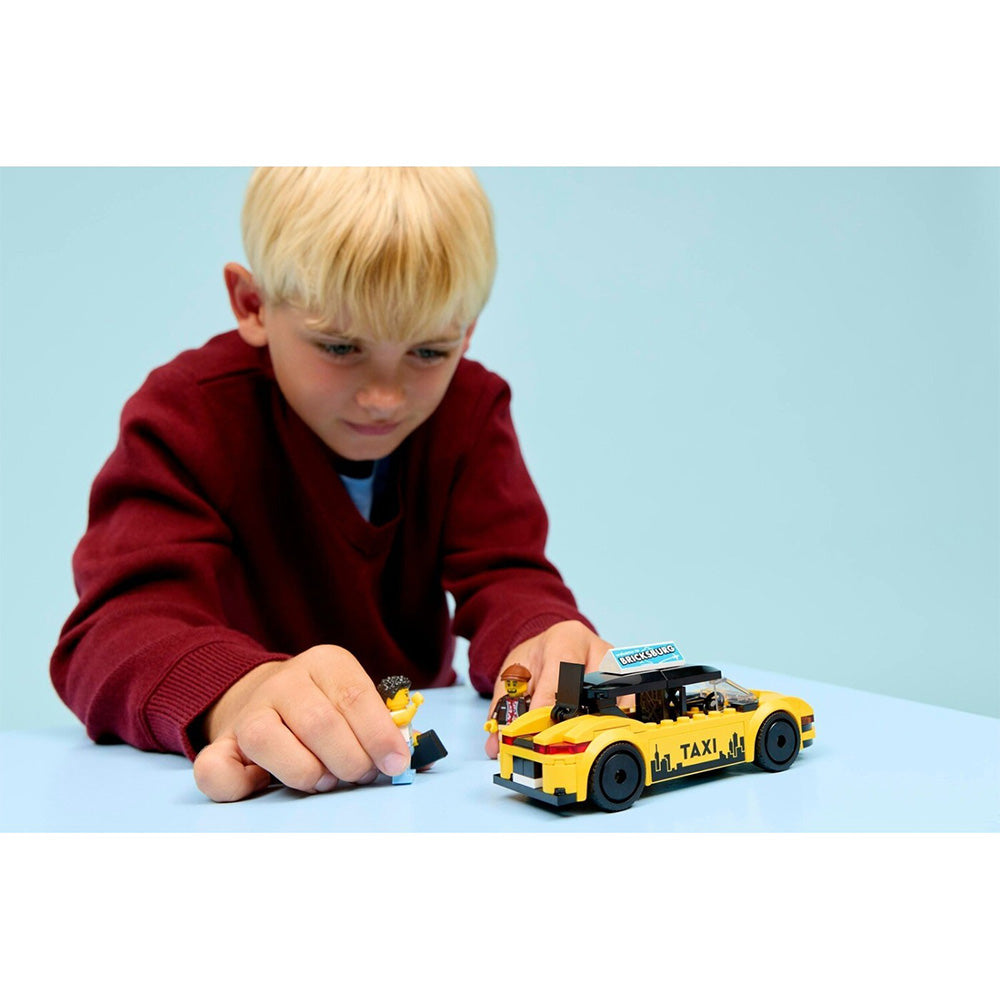 60487 Lego City Yellow Taxi