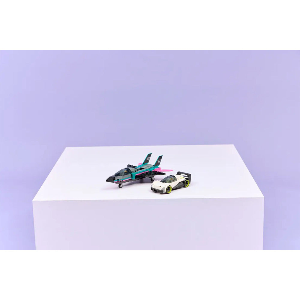 60489 Lego City Jet vs. Car