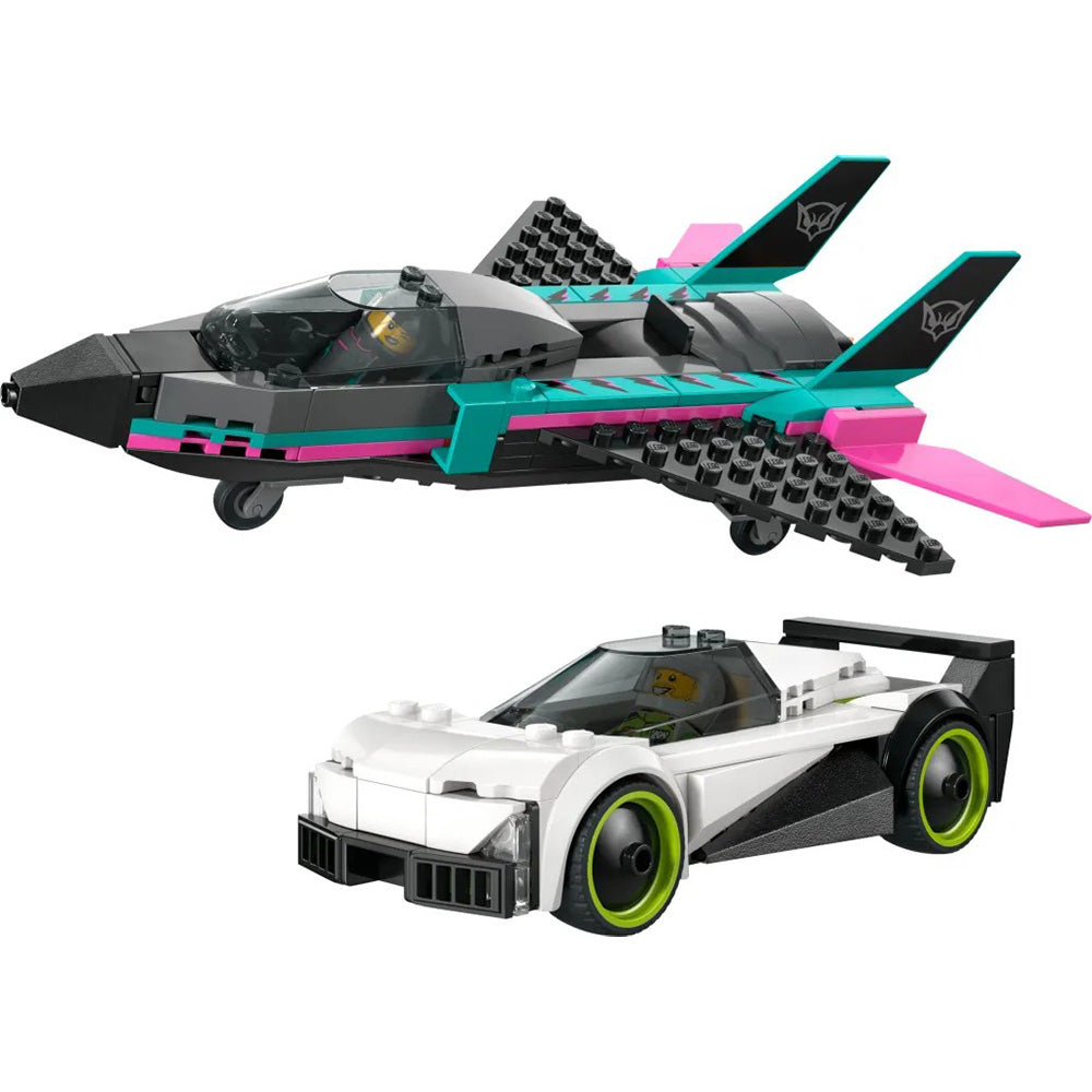 60489 Lego City Jet vs. Car