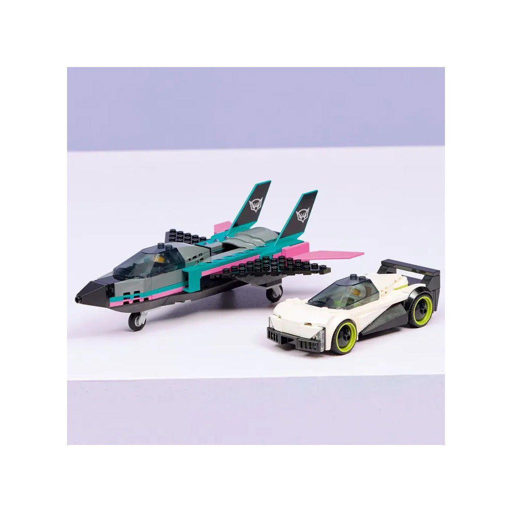 60489 Lego City Jet vs. Car