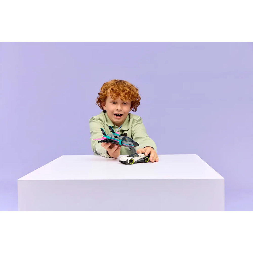 60489 Lego City Jet vs. Car