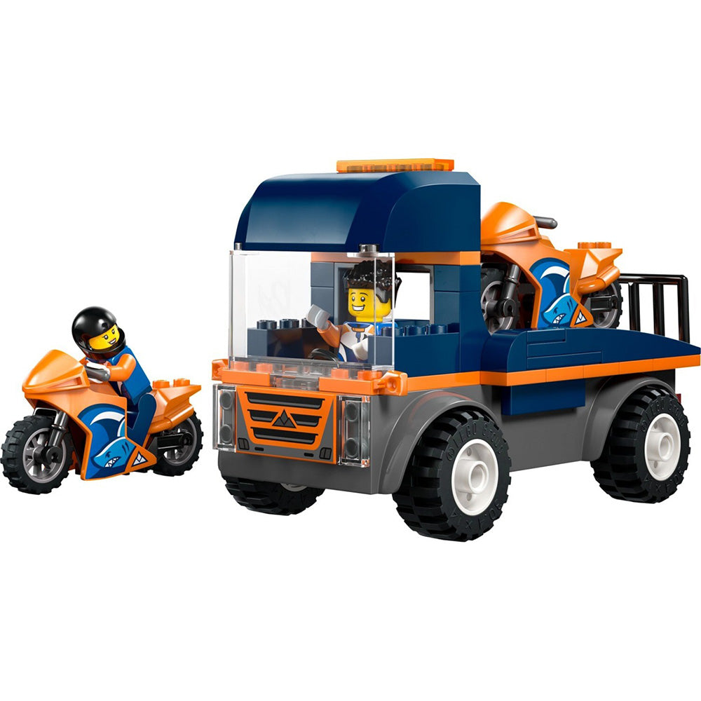 60491 Lego City Motorcycle Transporter