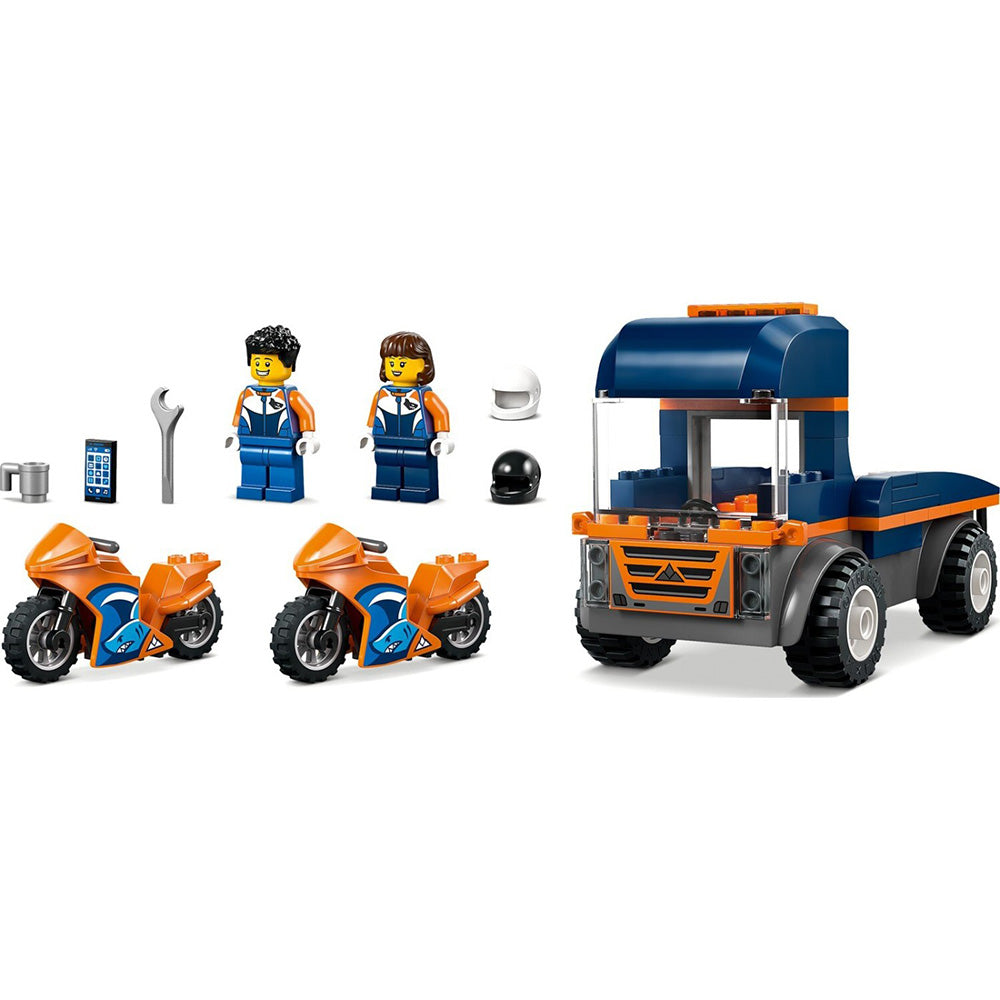 60491 Lego City Motorcycle Transporter
