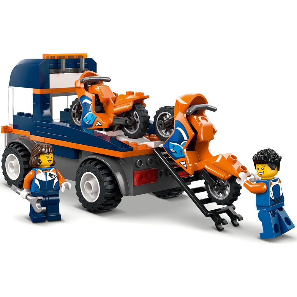 60491 Lego City Motorcycle Transporter