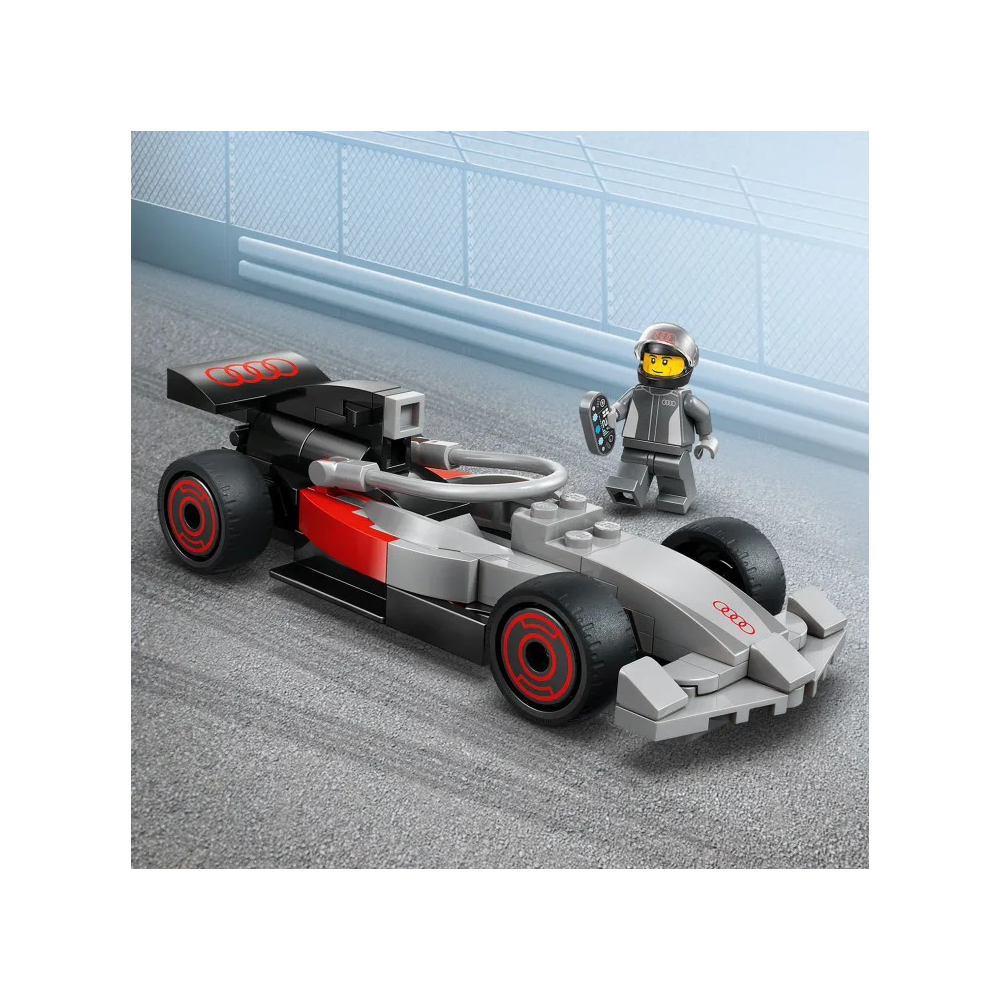60493 Lego City F1 Display Truck With AUDI F1 Race Car