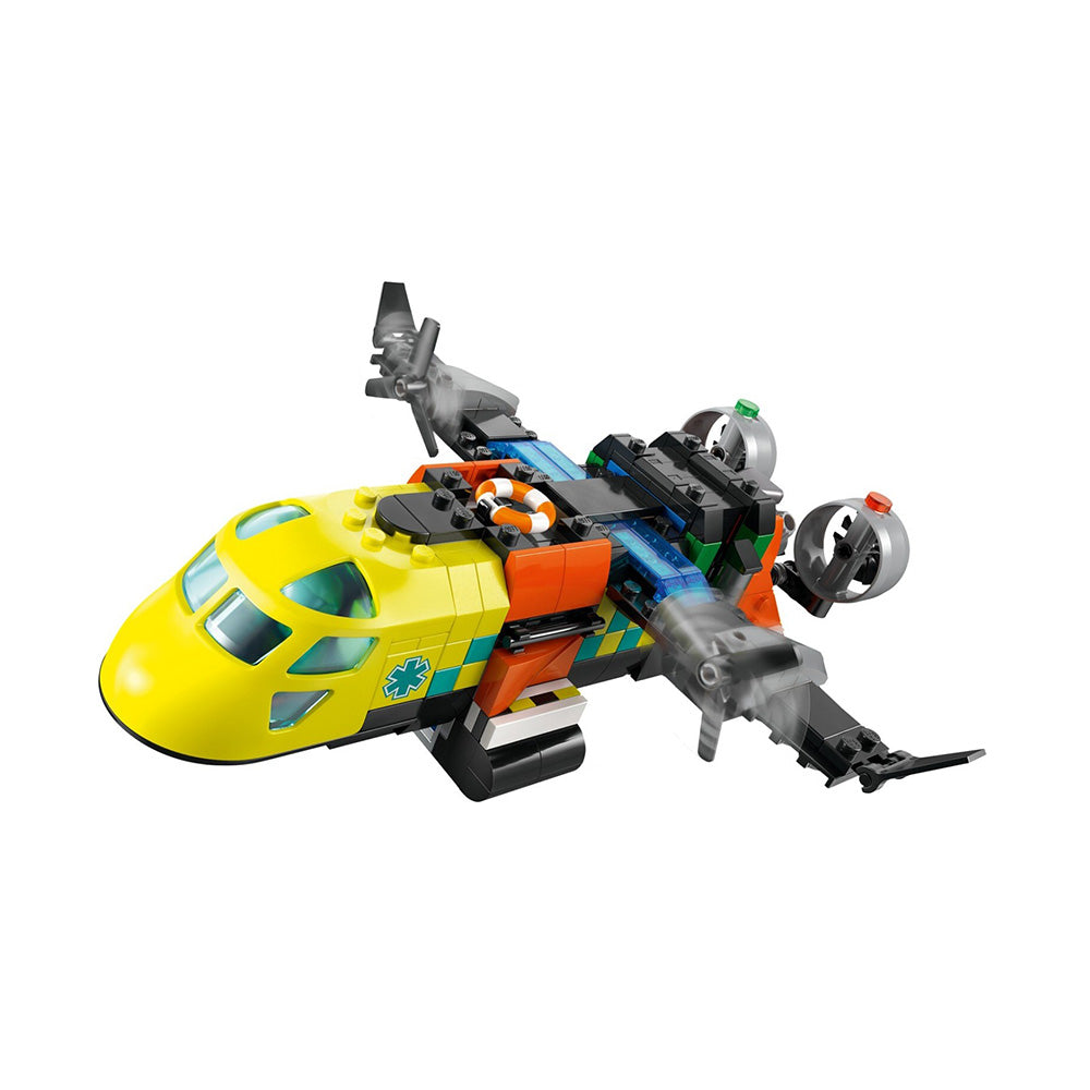 60505 Lego City Airplane, Service Truck & Hovercraft Remix