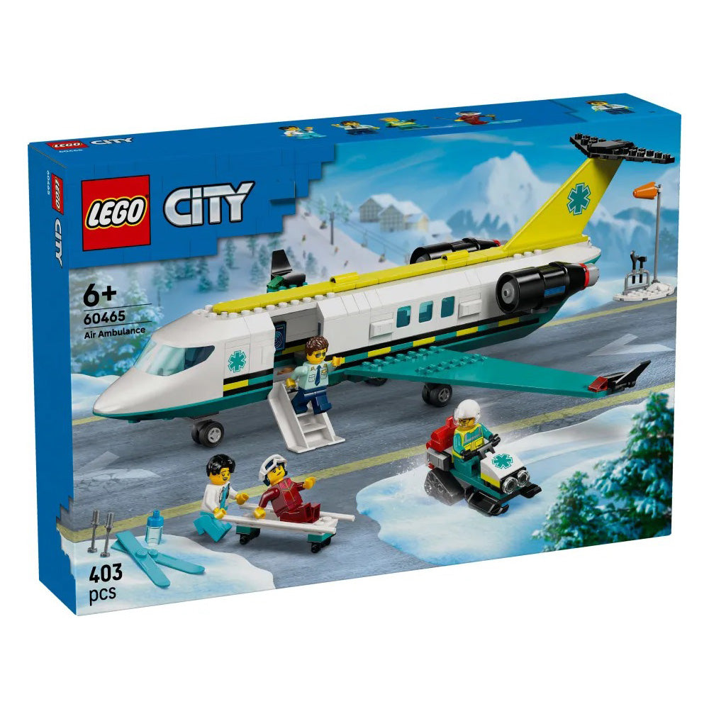 60465 Lego City Emergency Air Ambulane Airplane
