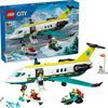 60465 Lego City Emergency Air Ambulane Airplane