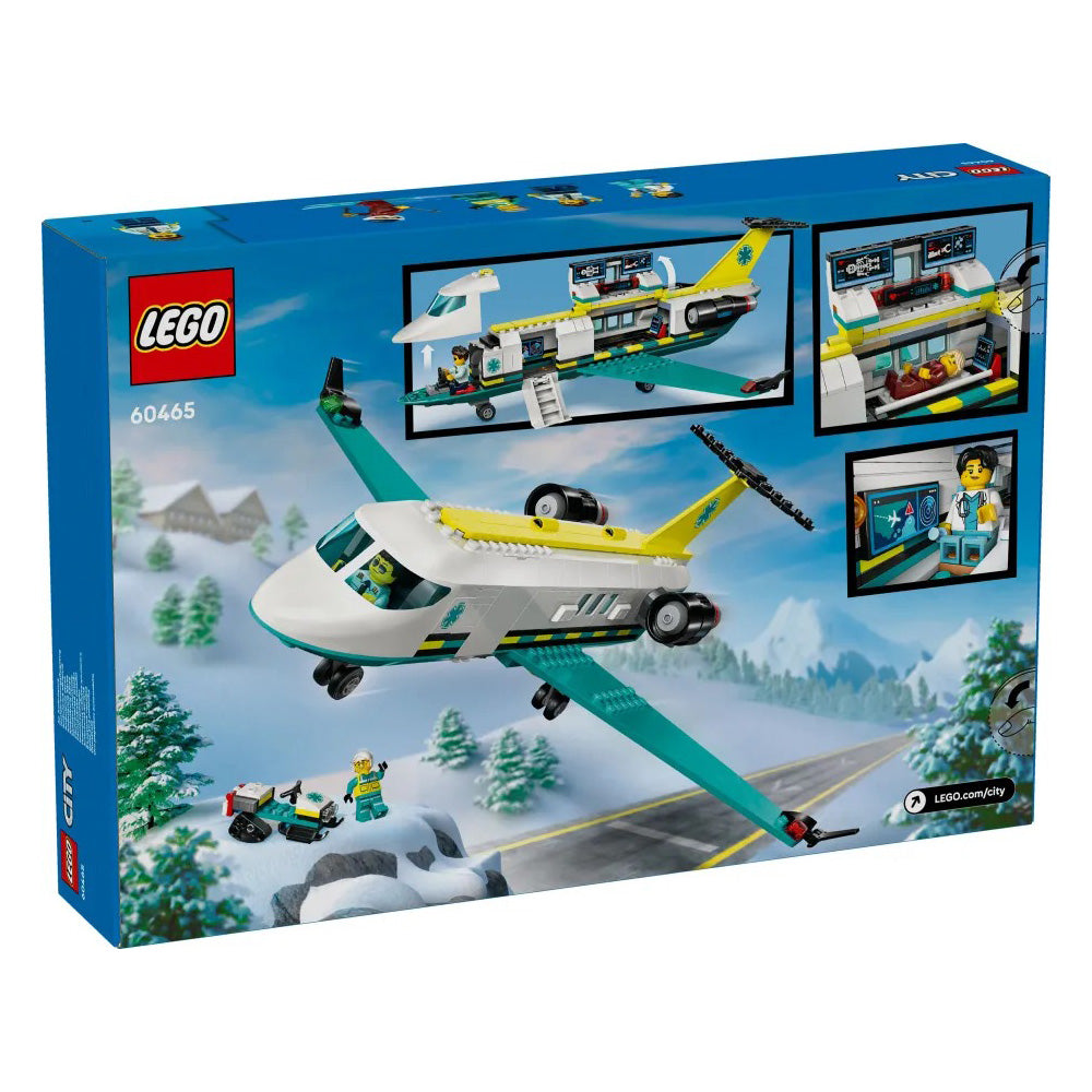 60465 Lego City Emergency Air Ambulane Airplane