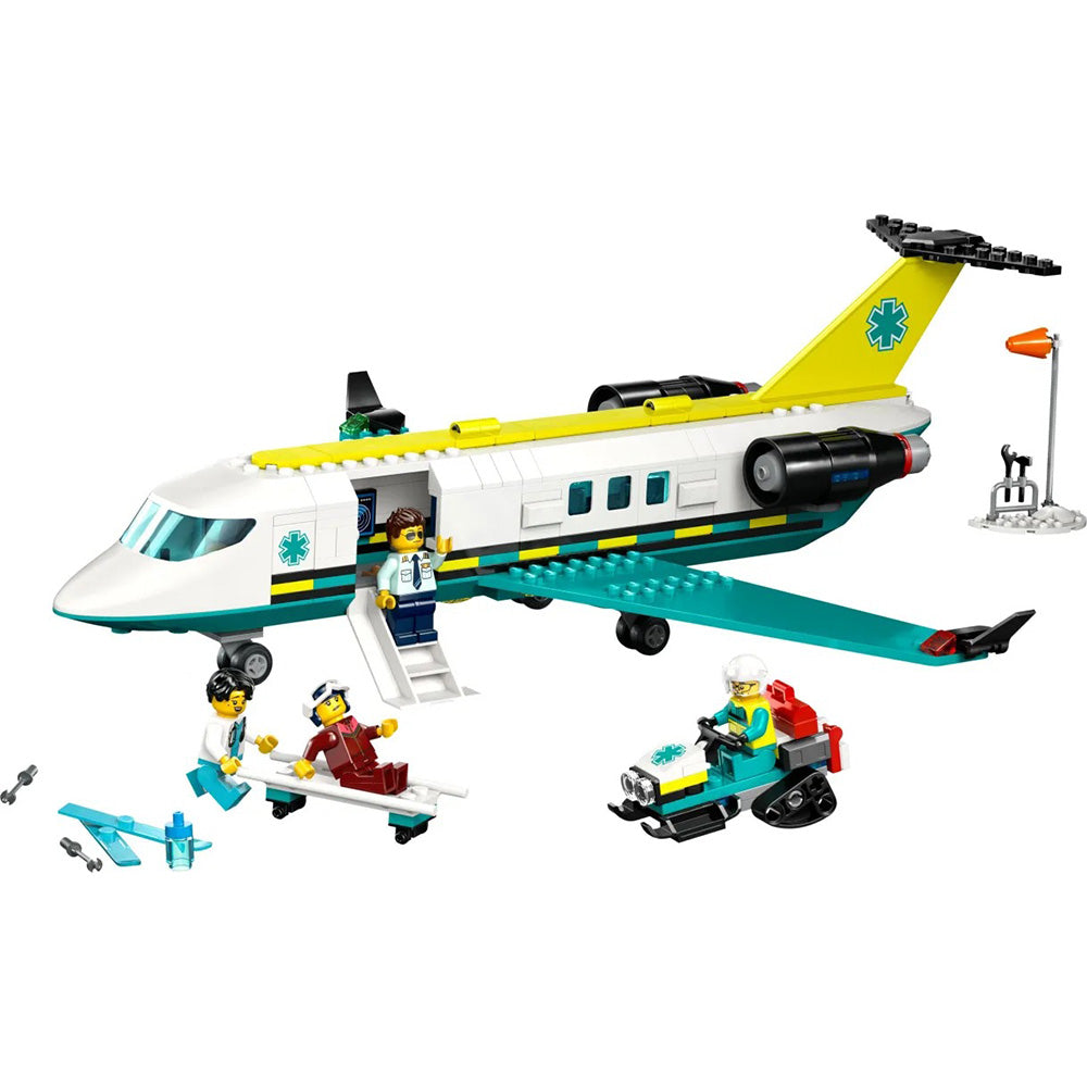 60465 Lego City Emergency Air Ambulane Airplane