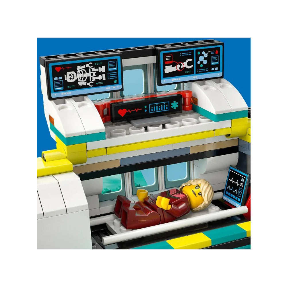 60465 Lego City Emergency Air Ambulane Airplane
