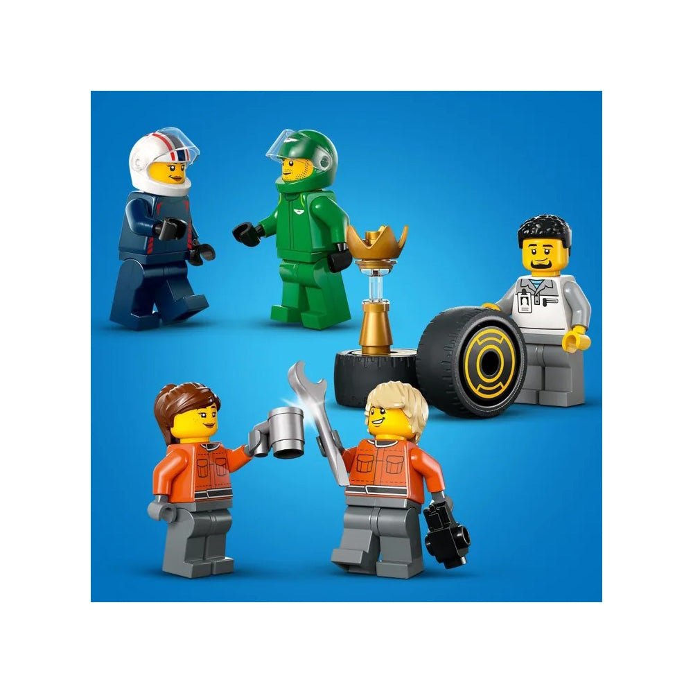 60445 Lego City F1 Truck with RB20 & AMR24 F1 Cars