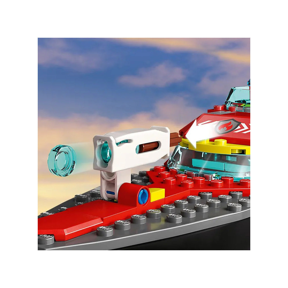Lego60373 Lego City Fire Rescue Boatpapell.gr
