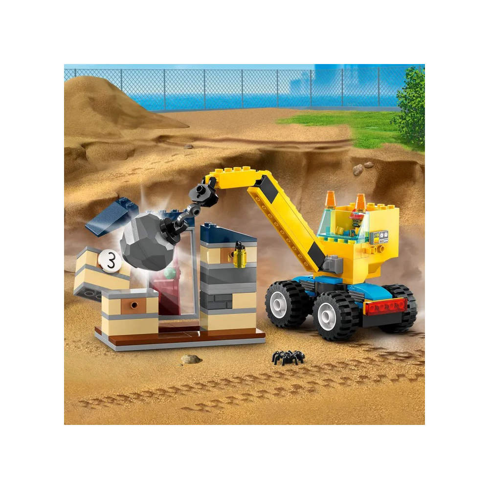 Lego60391 Lego City Construction Trucks & Wrecking Ball Cranepapell.gr