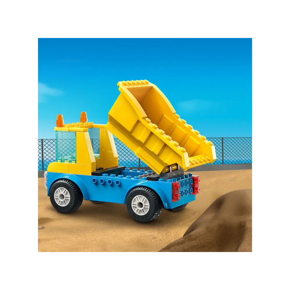Lego60391 Lego City Construction Trucks & Wrecking Ball Cranepapell.gr