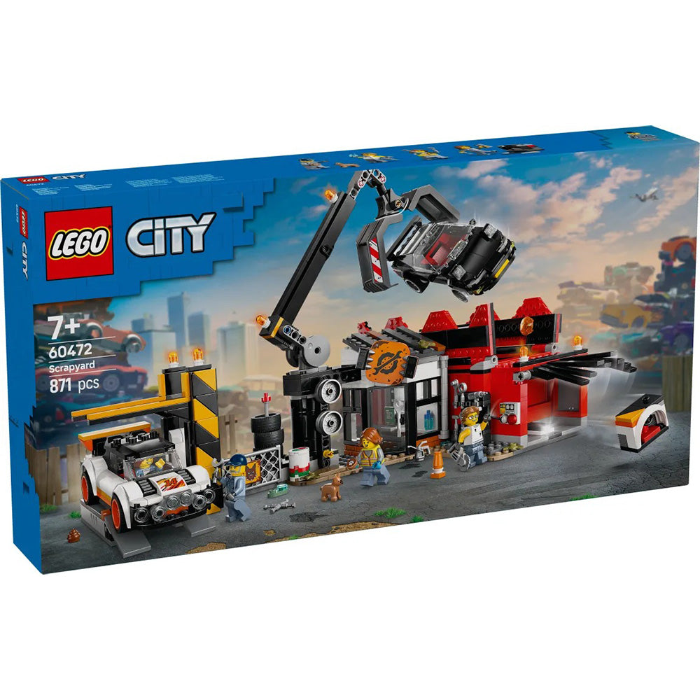 60472 Lego City Scrapyard with Cars
