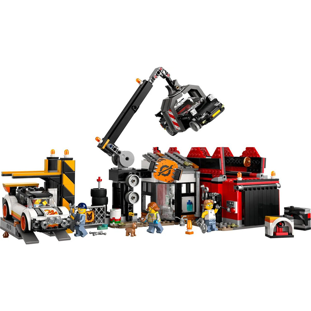 60472 Lego City Scrapyard with Cars
