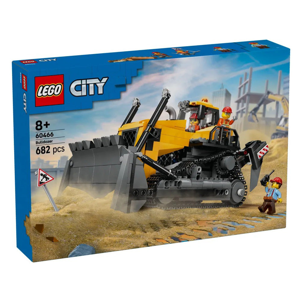 60466 Lego City Yellow Bulldozer