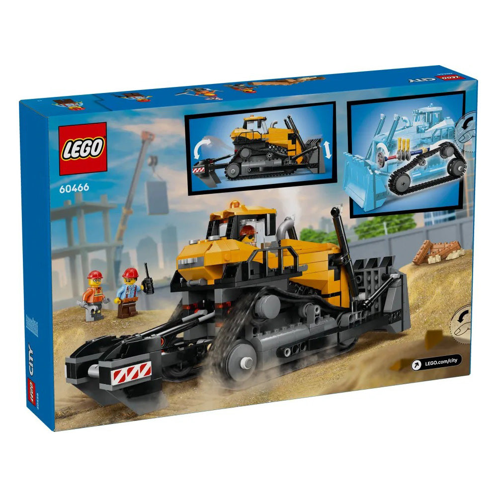 60466 Lego City Yellow Bulldozer