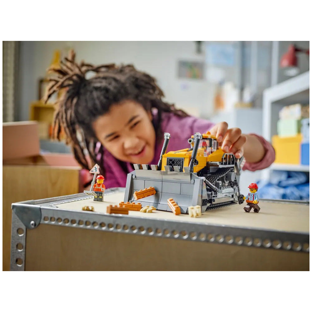 60466 Lego City Yellow Bulldozer