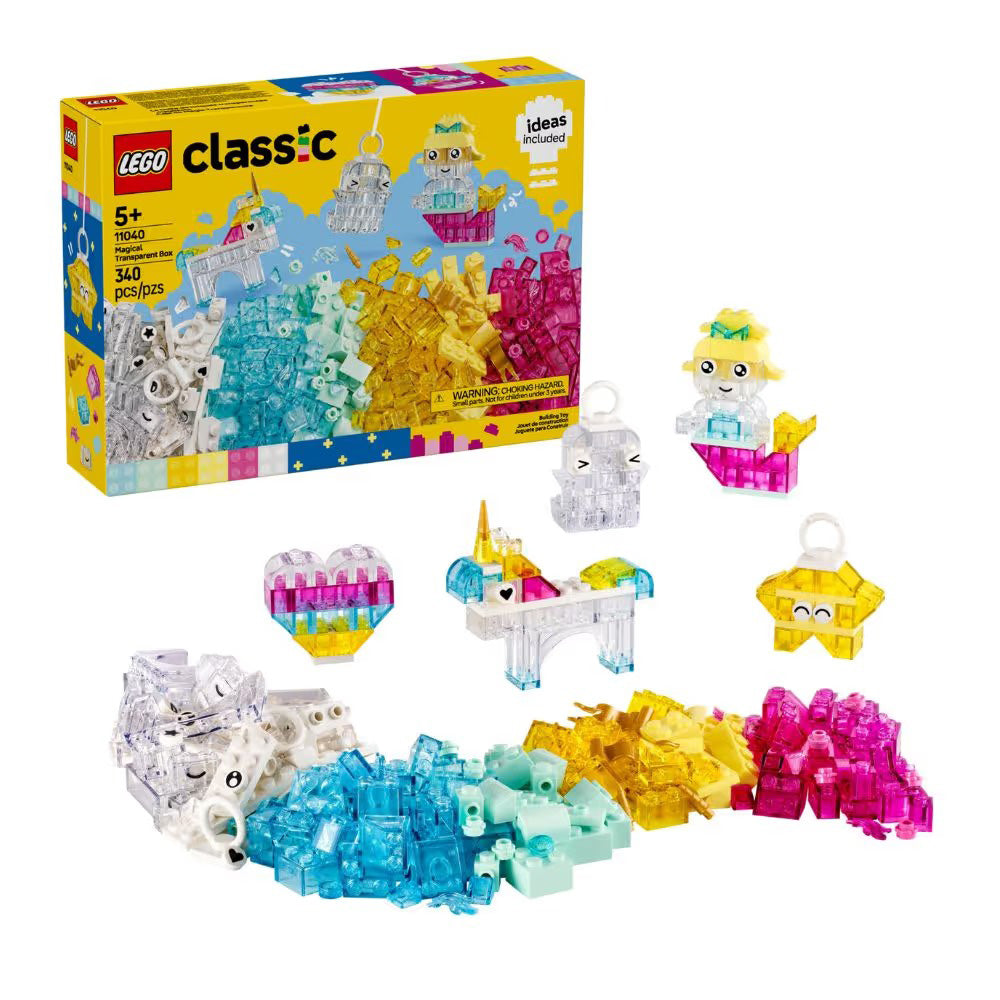 Lego11040 Lego Classic Magical Transparent Boxpapell.gr