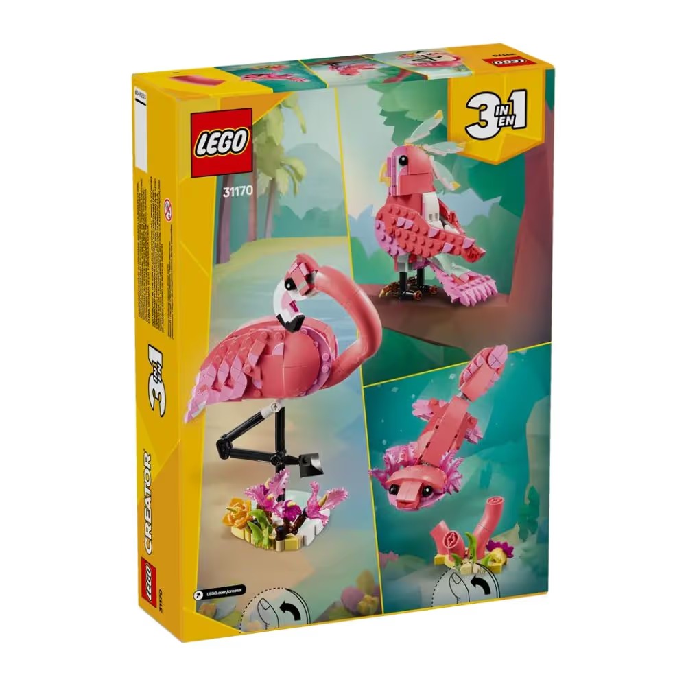 Lego31170 Lego Creator Wild Animals: Pink Flamingopapell.gr